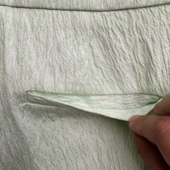 Zara Cropped Pants Green - Picture 6 of 8